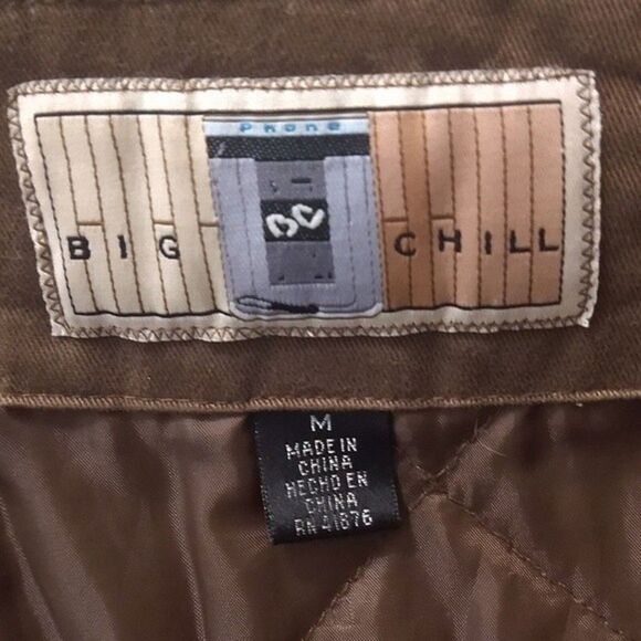 Big Chill Tan Jacket with White Trim - Picture 7 of 8